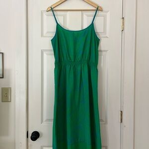 Tropical Print Ann Taylor Strappy Sundress